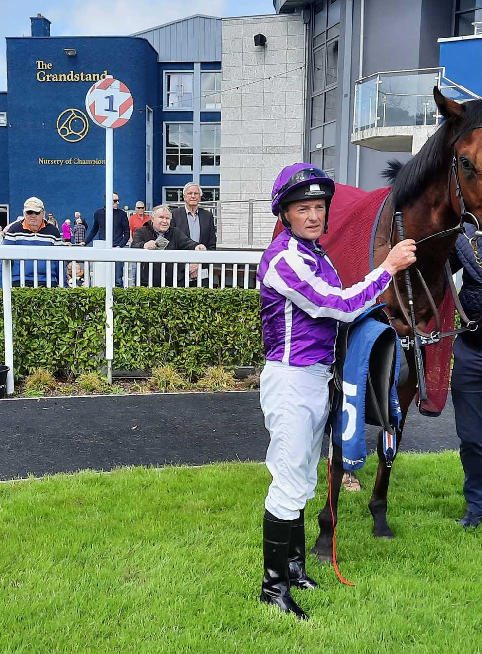 Little Big Bear gets off the mark at Naas for Aidan O’Brien and could run in the Coventry at Royal Ascot (Gary Carson/PA)