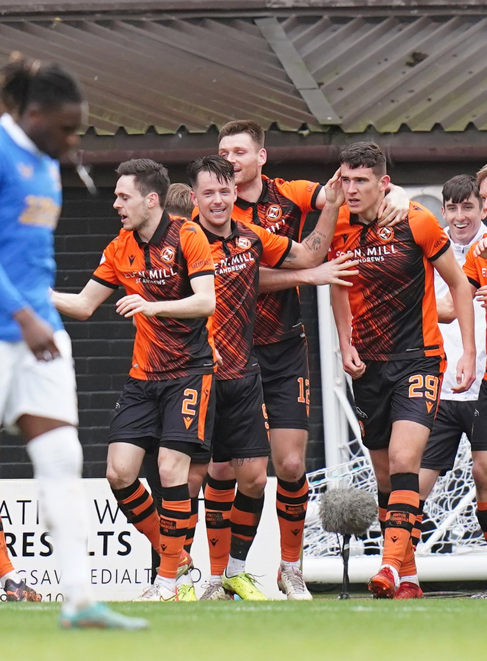 Dundee United have taken four points off Rangers so far (Jane Barlow/PA)