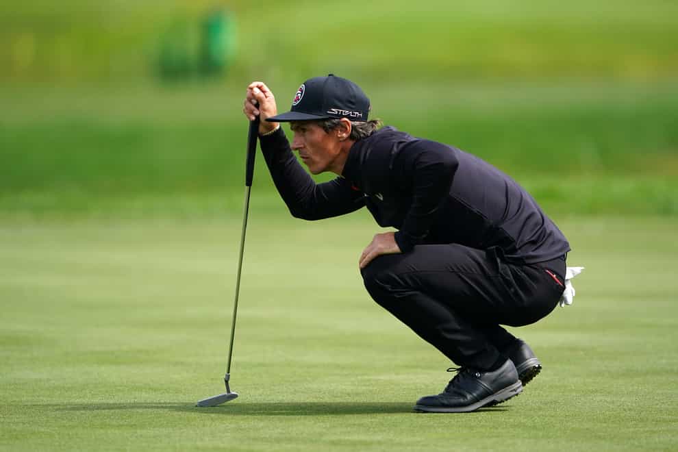 Denmark’s Thorbjorn Olesen takes a three-shot lead into the final round of the Betfred British Masters (Zac Goodwin/PA)