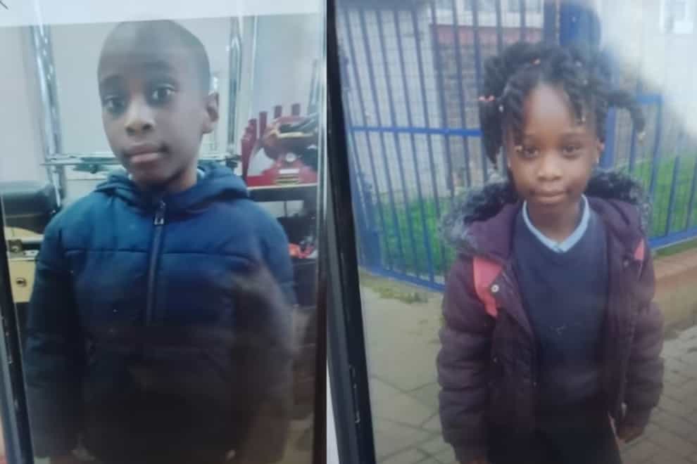 Six-year-old twins Emmanuel and Emmanuella are missing in south London, police have said (Metropolitan Police/PA)