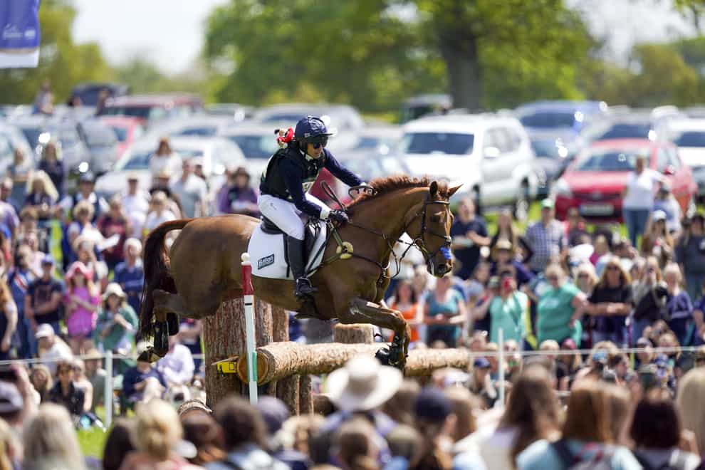 The theft took place during the Badminton Horse Trials (Steve Parsons/PA)
