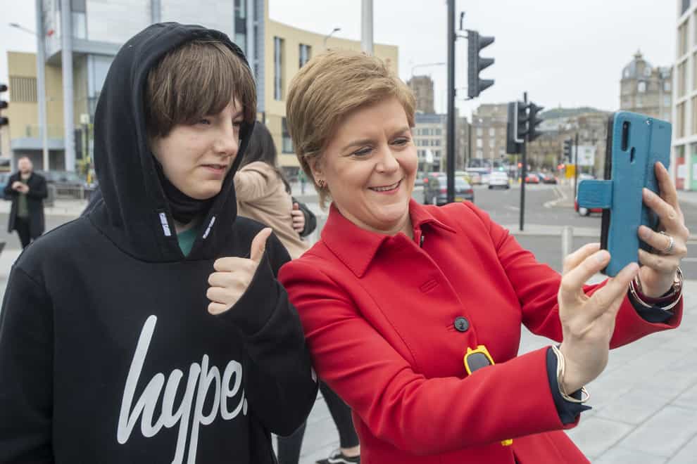 Nicola Sturgeon said there is a ‘growing sense’ that the UK in its current state is not serving the people of Scotland, Wales or Northern Ireland (Lesley Martin/PA)