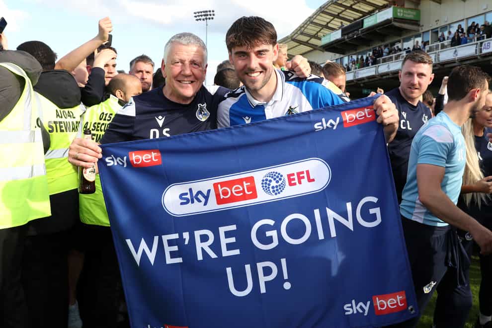 Bristol Rovers pipped Northampton to promotion (Bradley Collyer/PA)
