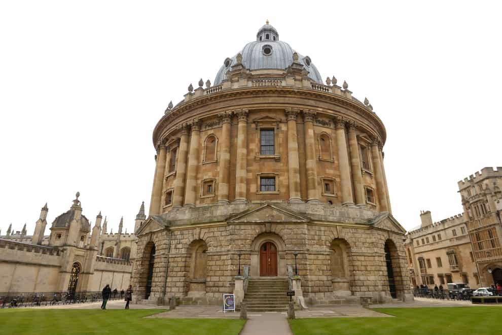 General view of the Radcliffe Camera, part of Oxford University (Andrew Matthews/PA)