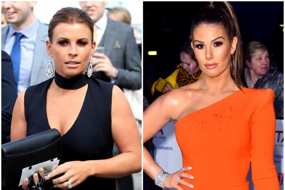 Rebekah Vardy said she has been ‘inundated’ with messages amid her row with Coleen Rooney (PA)