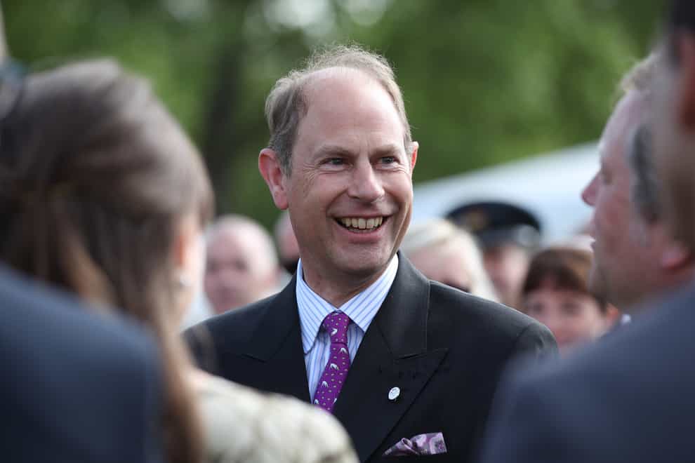 The Earl of Wessex is to host four celebratory events over two days in the Buckingham Palace garden for new Duke of Edinburgh Gold Award holders (Yui Mok/PA)