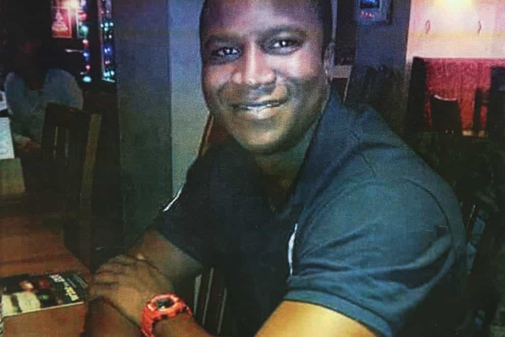 Sheku Bayoh died after being restrained by police in May 2015 (handout/PA)