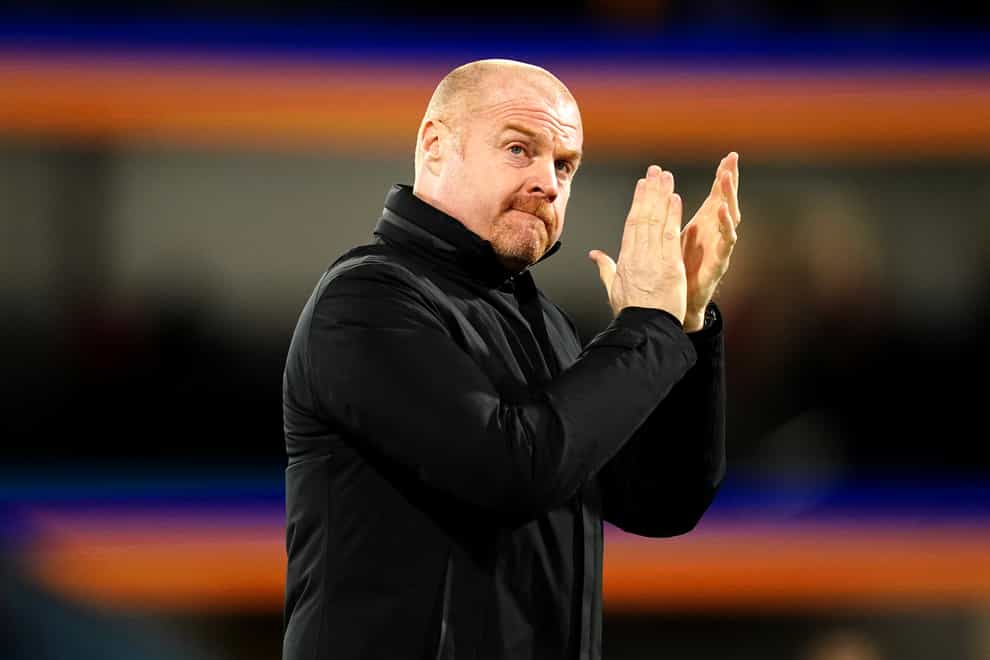 Sean Dyche has admitted Burnley were losing their edge towards the end of his tenure (Martin Rickett/PA)