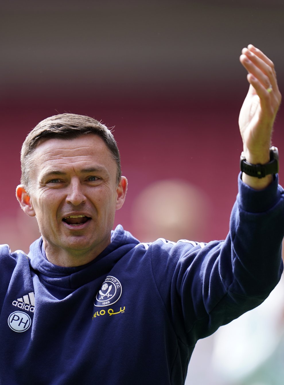 Sheffield United manager Paul Heckingbottom has urged his players to seize their chance against Fulham (Danny Lawson/PA).