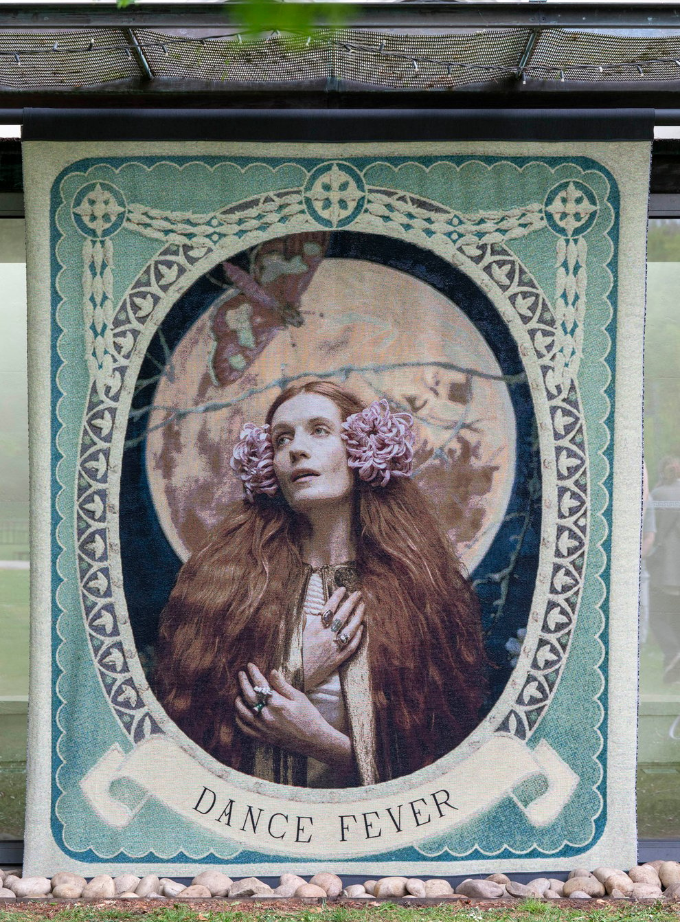 Tapestry of Florence Welch unveiled to celebrate fifth studio album Dance Fever (Spotify/PA)