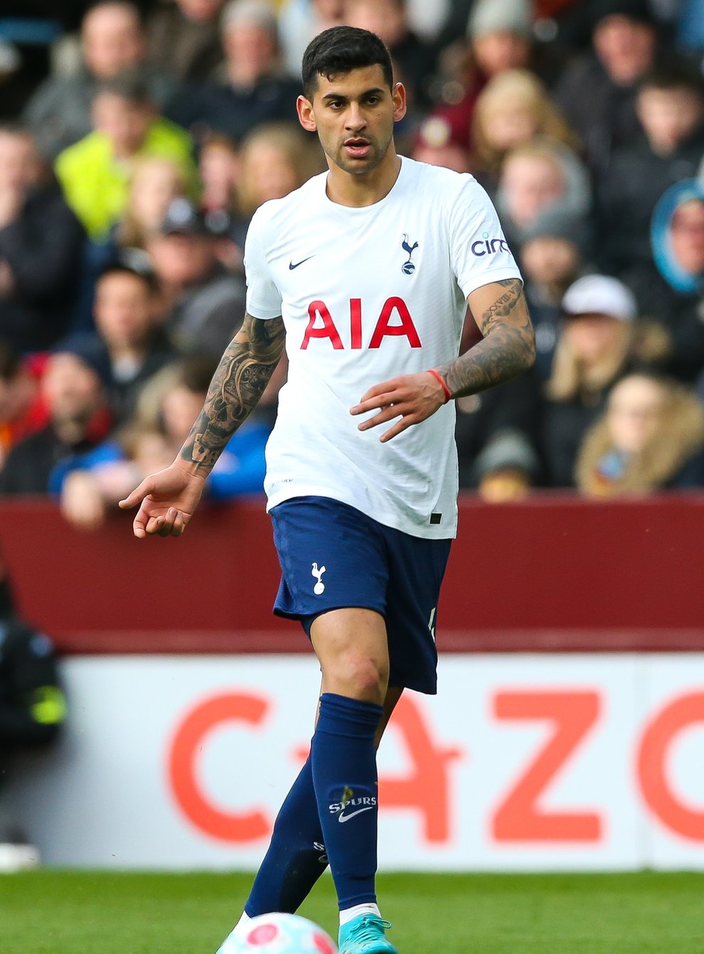 Cristian Romero will not play again for Spurs this season due to a hip injury (Barrington Coombs/PA)