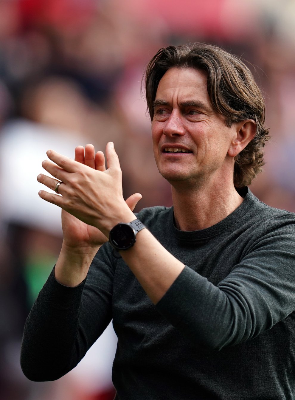 Thomas Frank insisted it was a “privilege” to be nominated for manager of the season after the shortlist was announced on Friday (John Walton/PA)