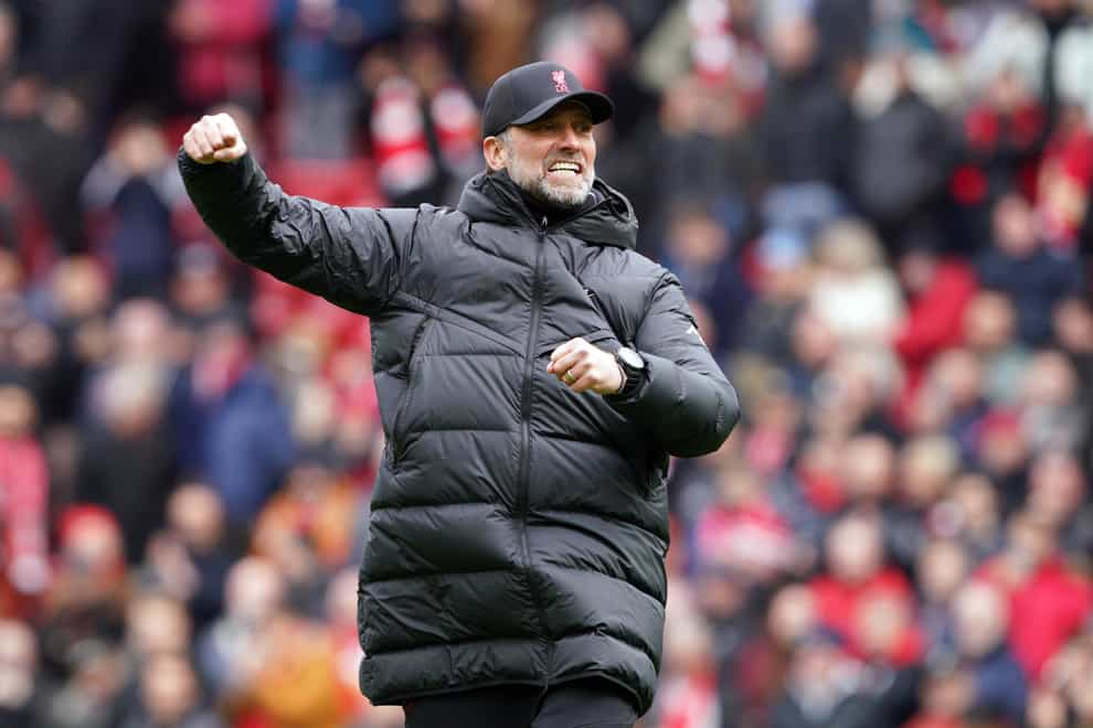 Jurgen Klopp insists he is enjoying the journey he has taken Liverpool on (Peter Byrne/PA)