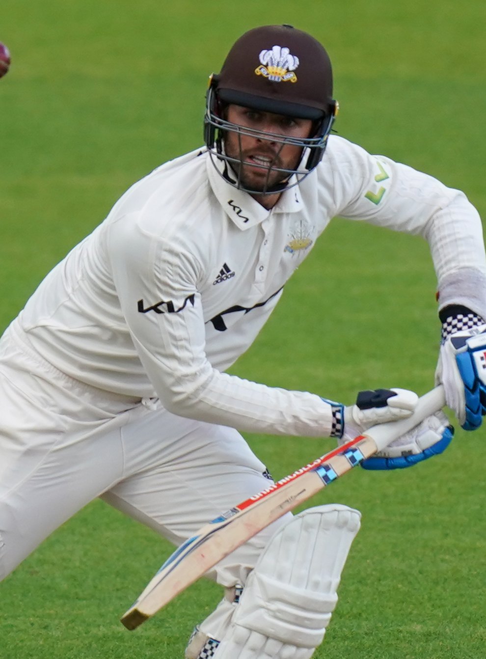 Ben Foakes was among seven Surrey batters to make half-centuries against Kent (Jacob King/PA)