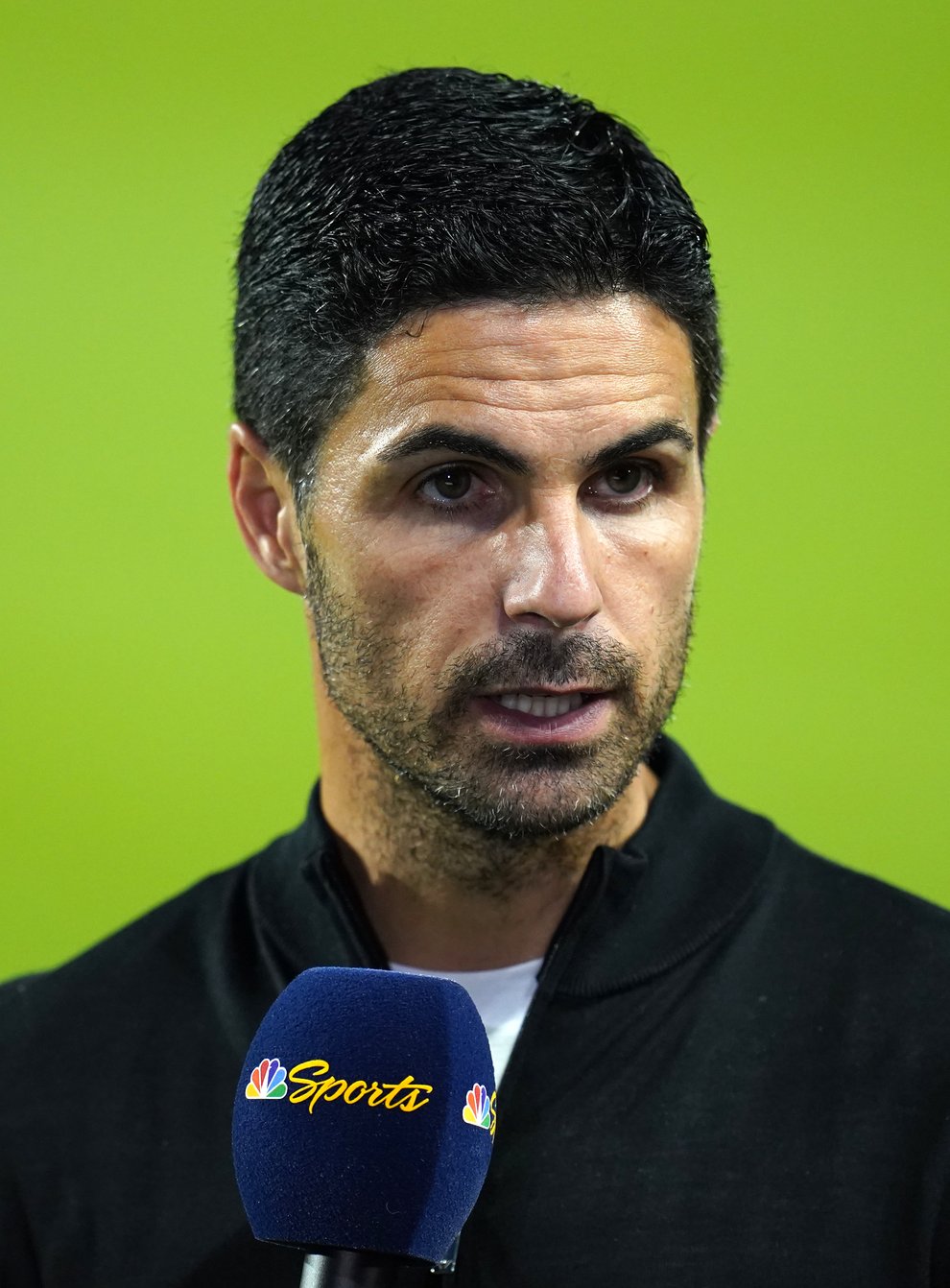 Mikel Arteta says he is fully focused on Arsenal’s trip to Newcastle (Nick Potts/PA)