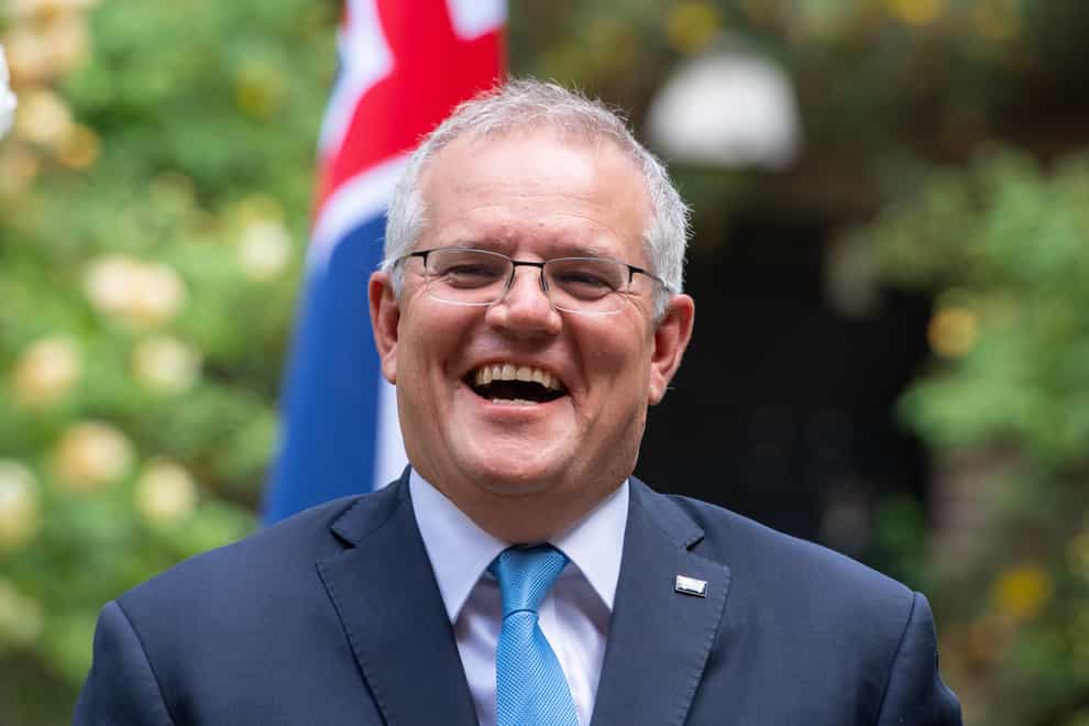 Australian Prime Minister Scott Morrison has launched his party’s election campaign (PA)