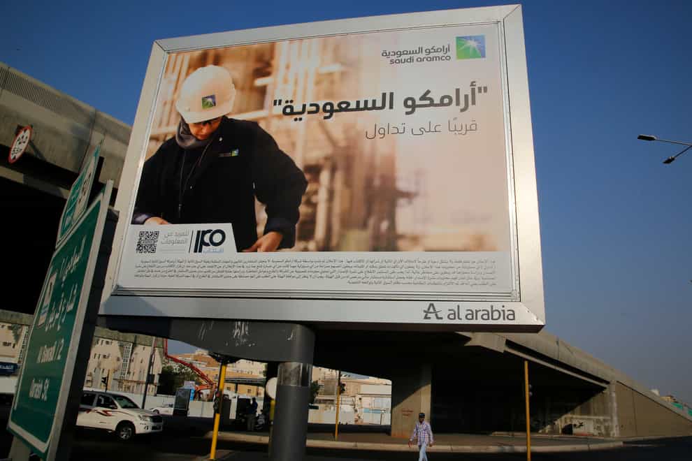 Aramco has seen profits soar (Amr Nabil/AP)