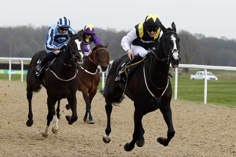 Earlofthecotswolds and Liam Keniry on their way to success at Newcastle (Richard Sellers/PA)
