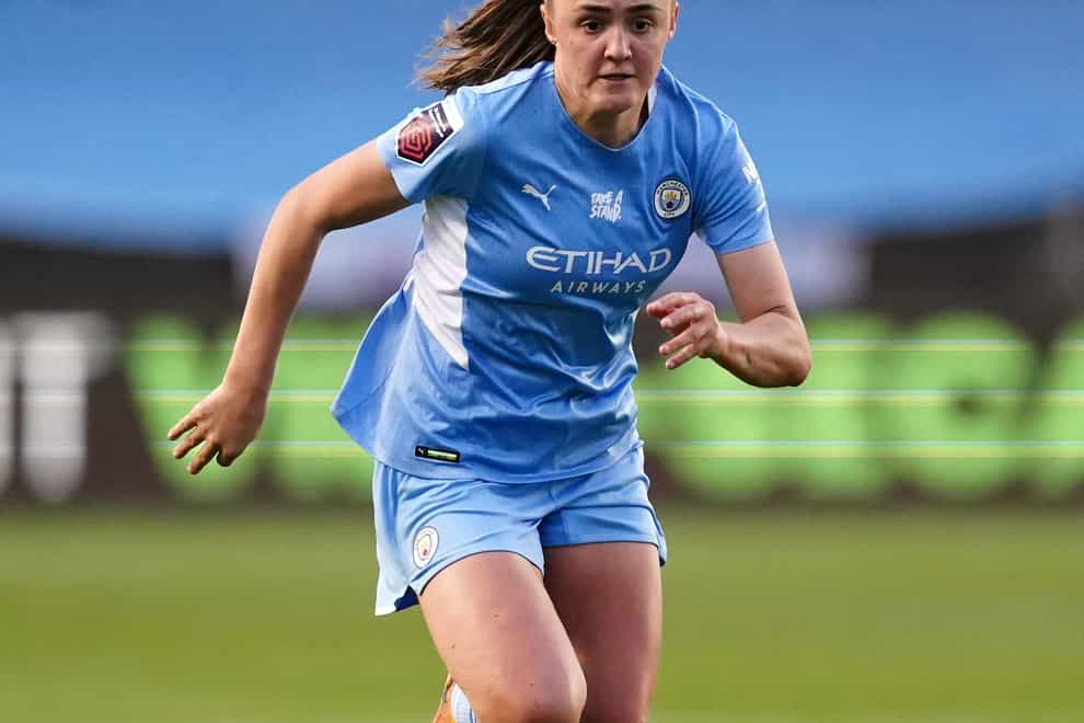 Georgia Stanway’s current deal with Manchester City is set to expire at the end of June (Martin Rickett/PA)