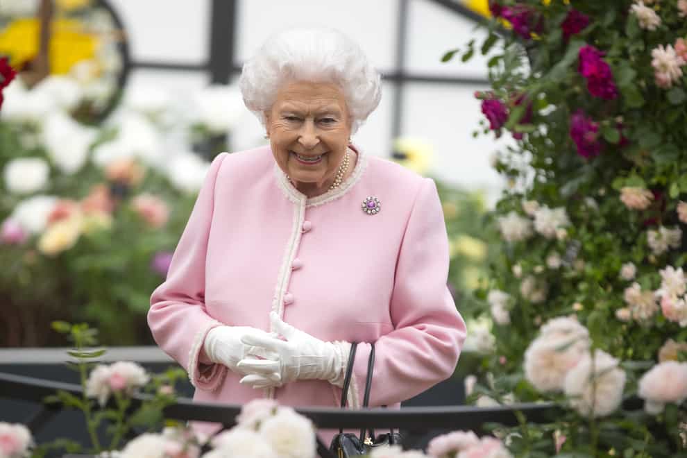 Roses fit for a queen (Richard Pohle/The Times/PA)