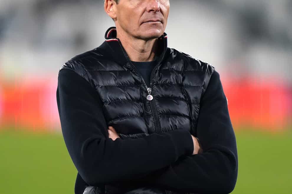 Oliver Glasner is the Eintracht Frankfurt manager (Nick Potts/PA)