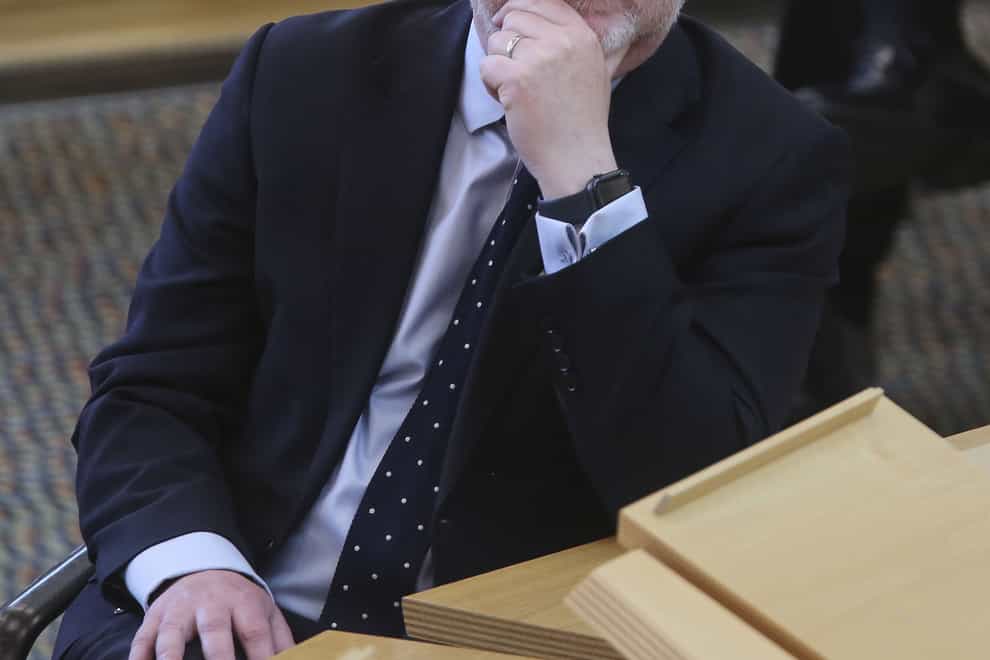 Angus Robertson raised fears of a trade war (Fraser Bremner)