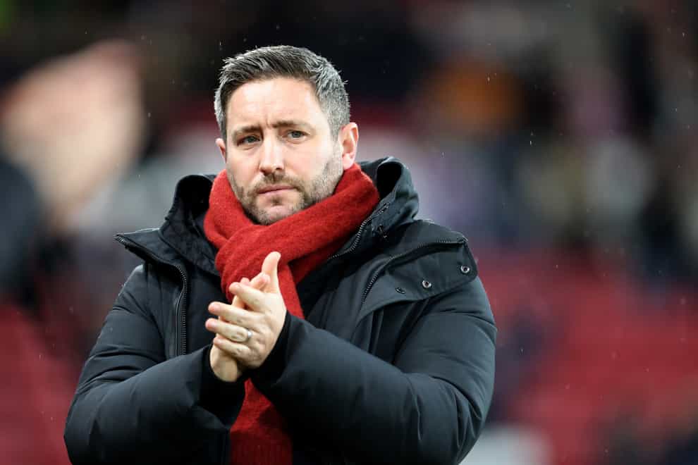 Lee Johnson is set to be appointed the new manager of Hibernian (Richard Sellers/PA)