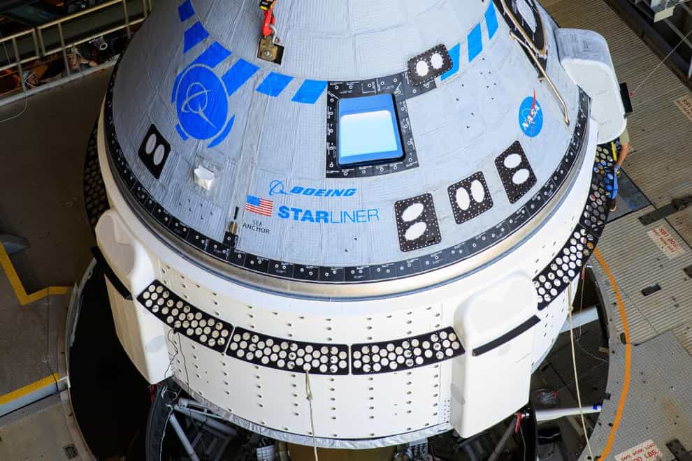 Starliner capsule set for launch to the ISS (Nasa/Frank Michaux)