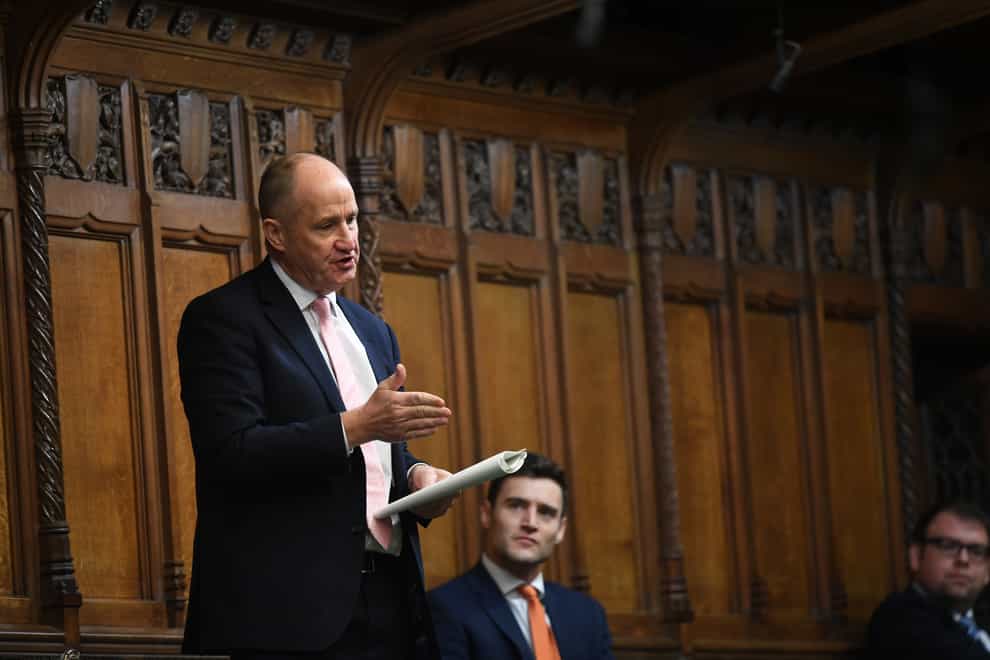 Kevin Hollinrake speaking during Prime Minister’s Questions