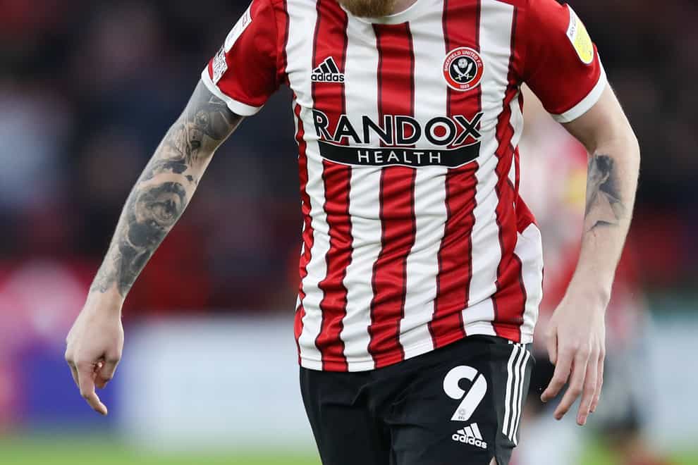 Sheffield United striker Oli McBurnie has been accused of stamping on a fan (Isaac Parkin/PA)