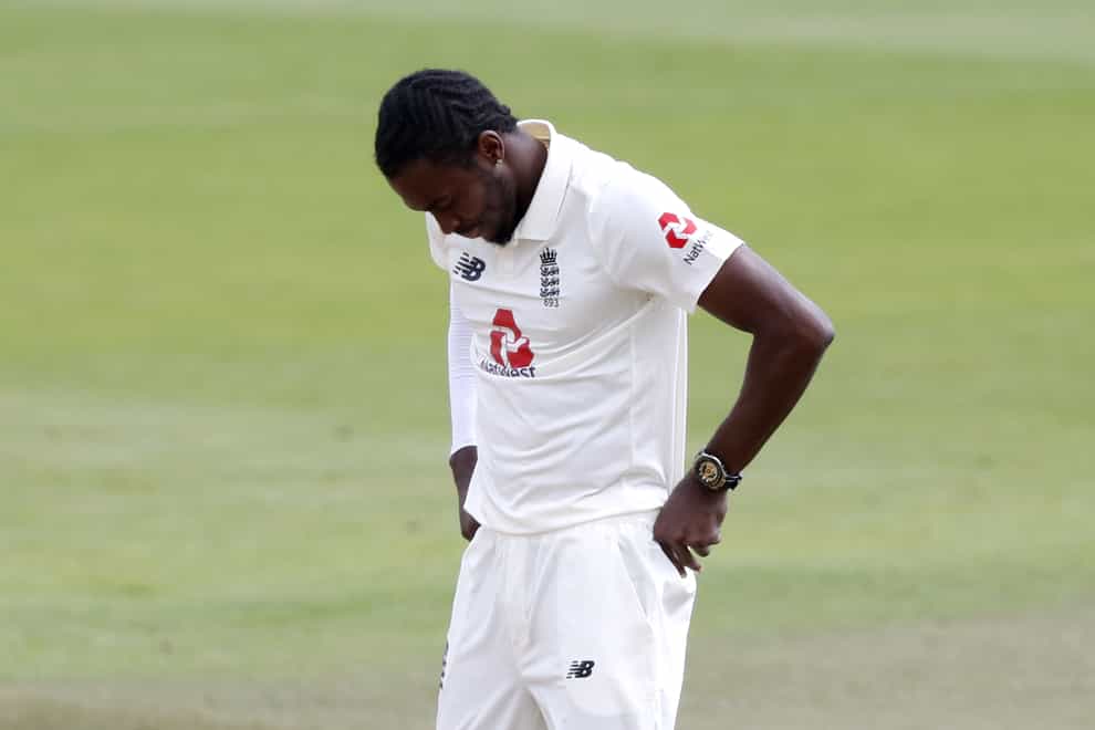 Jofra Archer faces another long lay-off (Alastair Grant/PA)