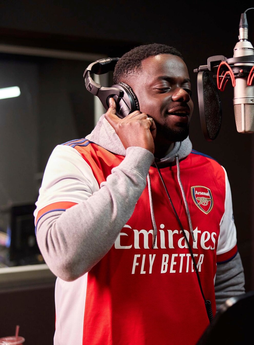 Hollywood star Daniel Kaluuya will narrate Amazon Prime Video’s All or Nothing series on Arsenal (Amazon Prime Video handout/PA)