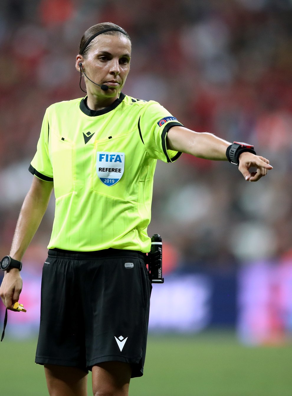 Stephanie Frappart is one of three female referees who will take charge at the World Cup in Qatar (Nick Potts/PA)