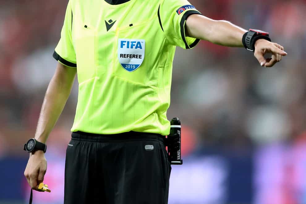 Stephanie Frappart is one of three female referees who will take charge at the World Cup in Qatar (Nick Potts/PA)