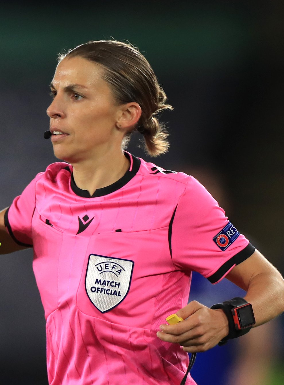 Stephanie Frappart is one of three women listed to referee matches at the men’s World Cup in Qatar later this year (Mike Egerton/PA)
