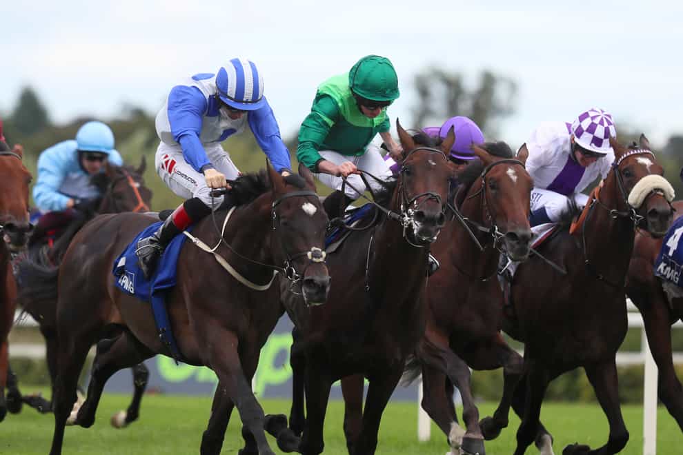 Atomic Jones (left), here winning at Leopardstown, is set to line up in the Irish 2,000 Guineas on Saturday (Brian Lawless/PA)