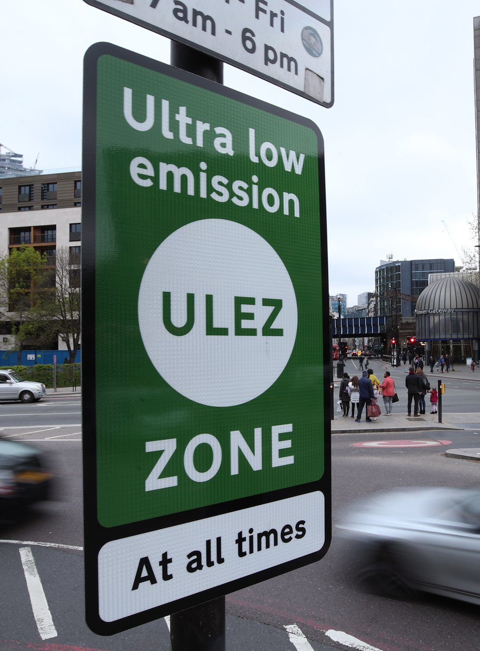 A consultation on plans to expand London’s Ultra Low Emission Zone (Ulez) to cover the entire city has been launched (Yui Mok/PA)