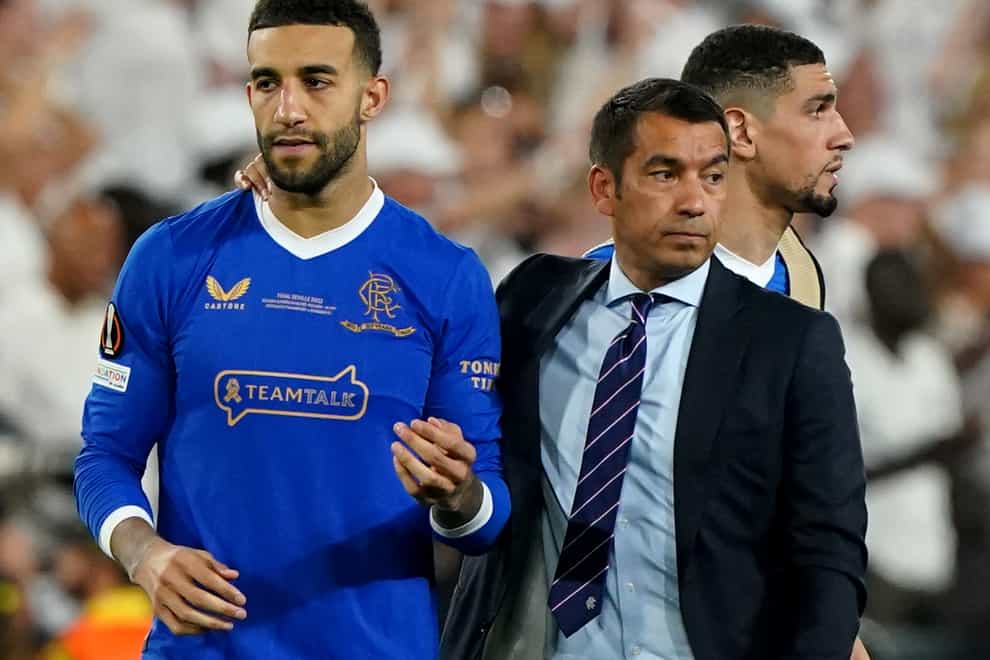 Connor Goldson could be on his way out of Ibrox (Andrew Milligan/PA)