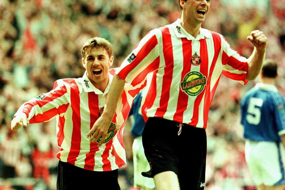 Niall Quinn (right) helped Sunderland achieve promotion in 1999 (Paul Barker/PA)