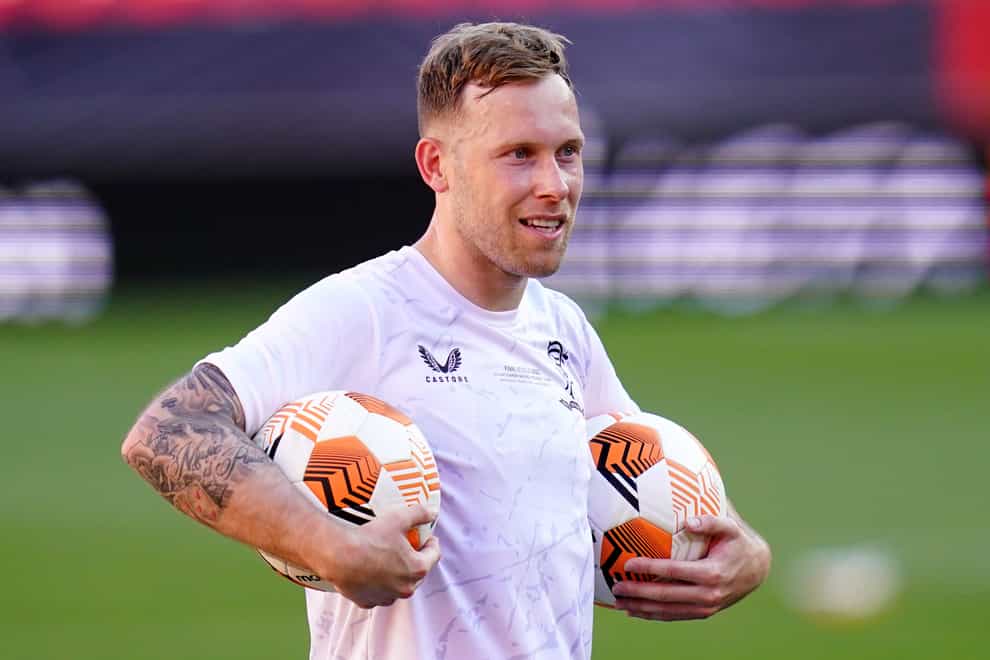 Scott Arfield is ready to face Hearts (Adam Davy/PA)