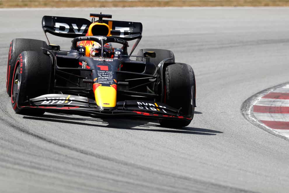 Max Verstappen won the Spanish Grand Prix (Joan Monfort/AP)