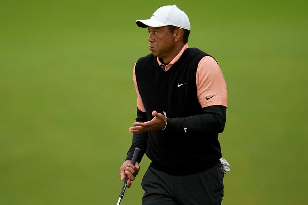 Tiger Woods withdrew from the US PGA Championship after a third round of 79 (Sue Ogrocki/AP)