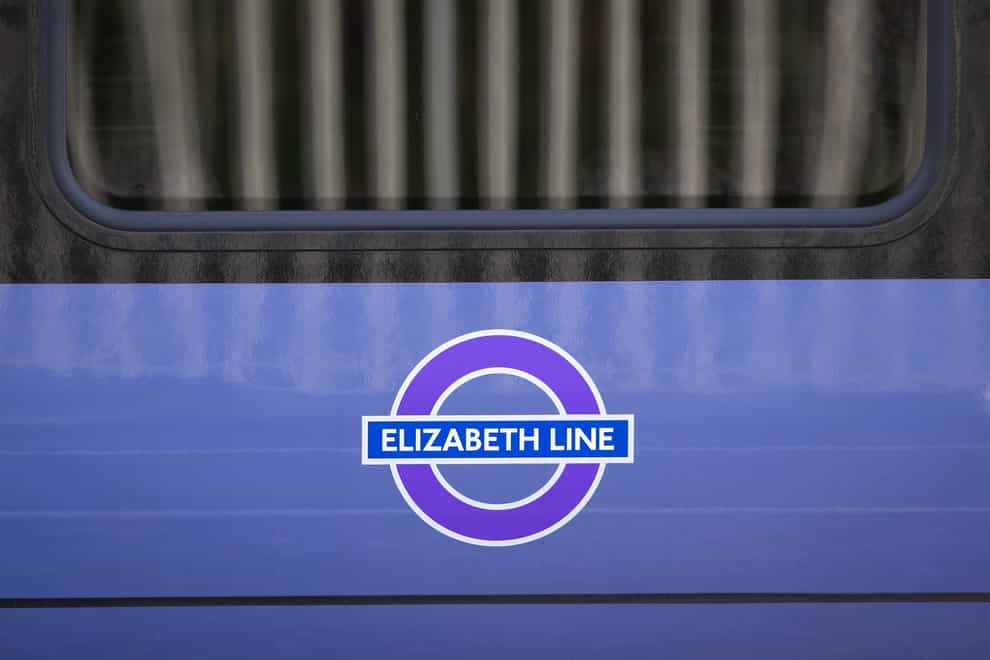 The delayed and overbudget Elizabeth line finally opens on Tuesday (Aaron Chown/PA)