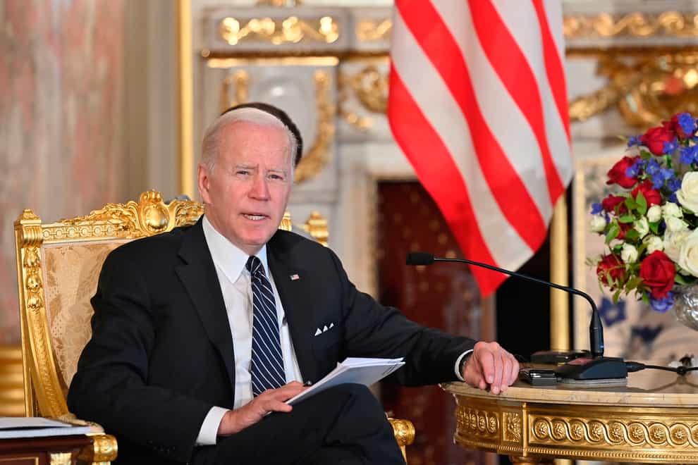 US President Joe Biden has promised “concrete benefits” for the people of the Indo-Pacific region from a new trade pact he was set to launch during his tour of Asia (David Mareuil/Pool Photo via AP)