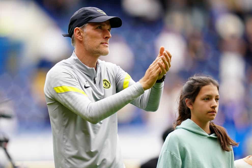 Chelsea manager Thomas Tuchel admits the club’s players face a ‘strange’ situation (Adam Davy/PA).