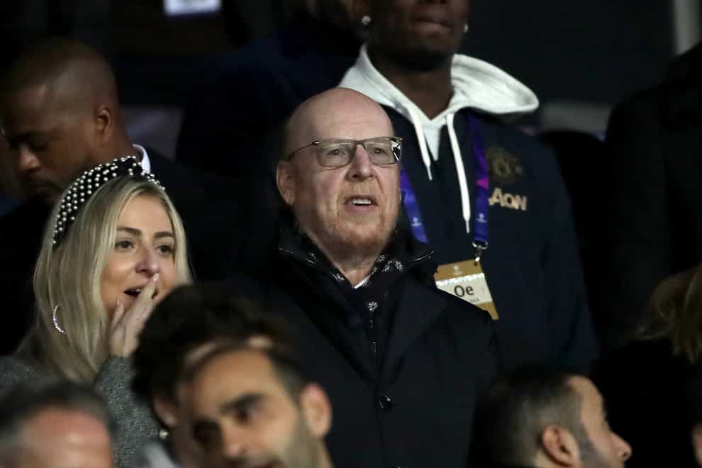 Manchester United co-chairman Avram Glazer defended his family’s ownership of the club (John Walton/PA)