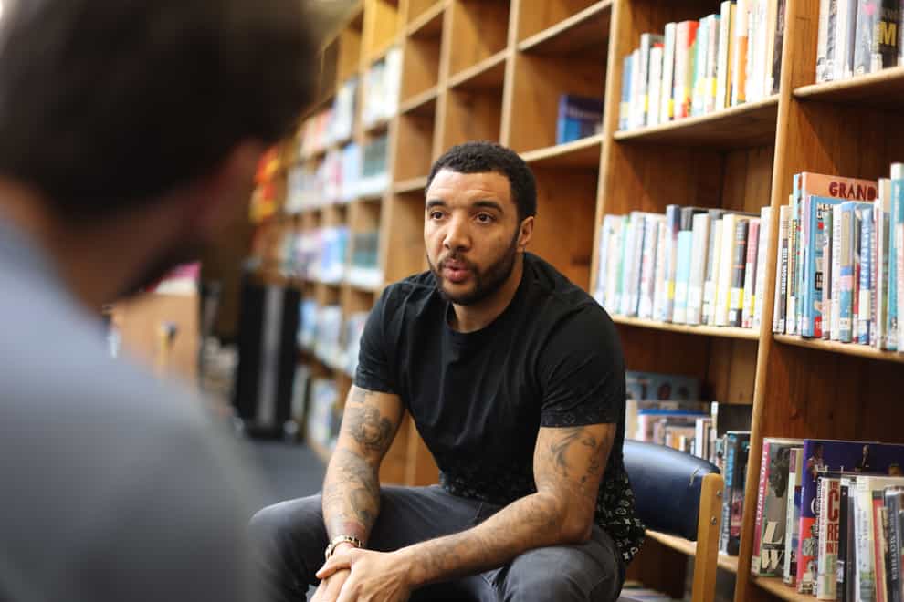 Footballer Troy Deeney wants to make the national curriculum more diverse (Jason Manning/PA)