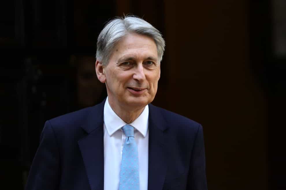 Former foreign secretary Lord Hammond (Aaron Chown/PA)