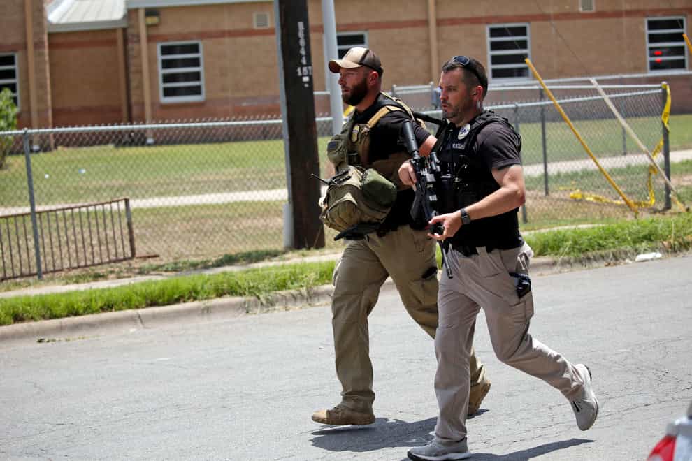 At least 18 children are dead after an 18-year-old gunman opened fire at a Texas elementary school, officials said (Dario Lopez-Mills/AP)