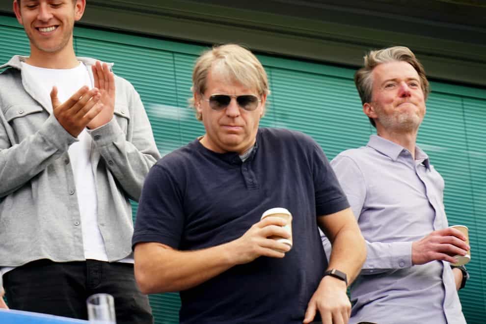 Todd Boehly, pictured, refused to let anything distract him from honing in on his consortium’s now successful bid to buy Chelsea (Adam Davy/PA)